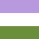 Genderqueer flag 90 x 150 cm